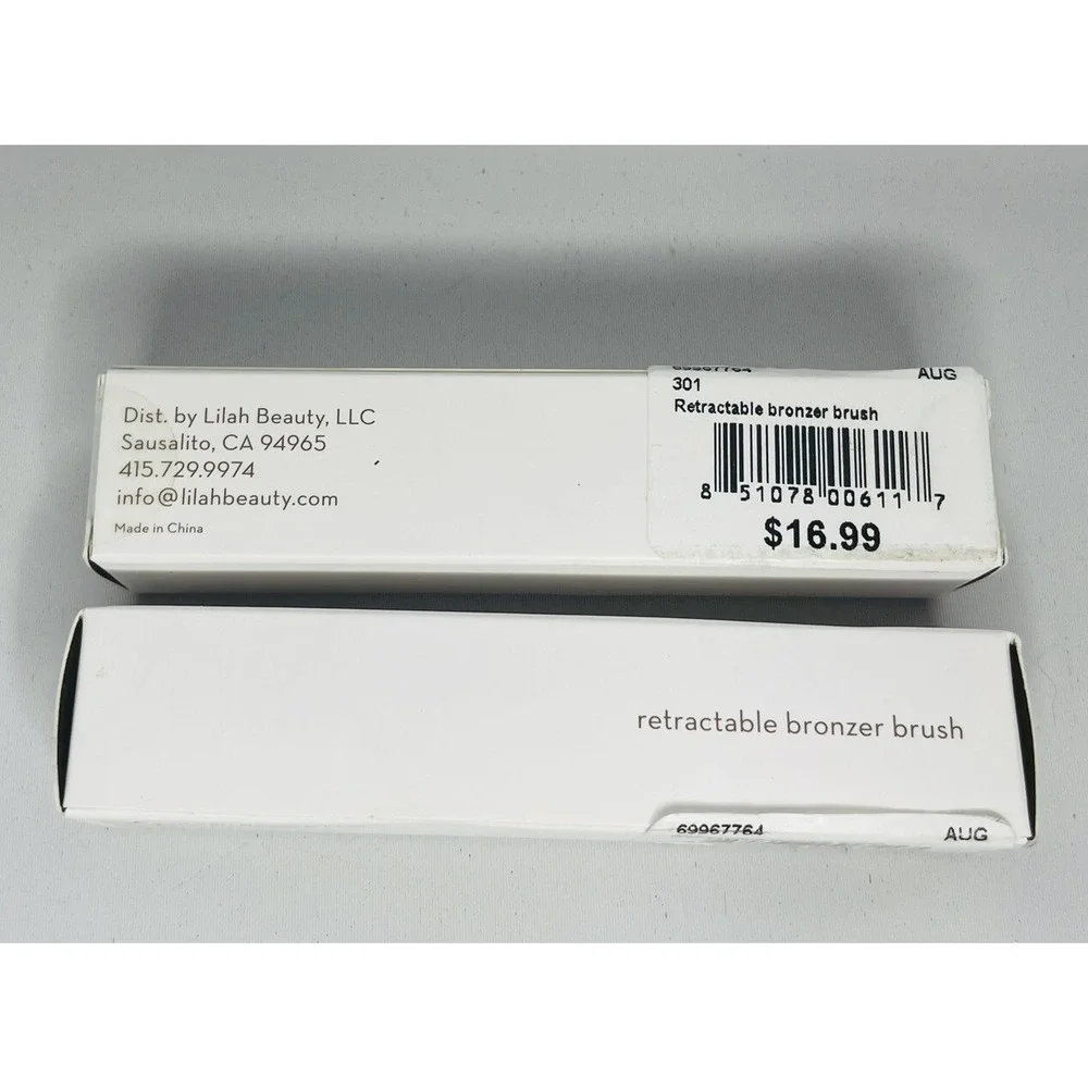 Lilah B Retractable‎ Bronzer Brush #2  NIB Lot Of 2